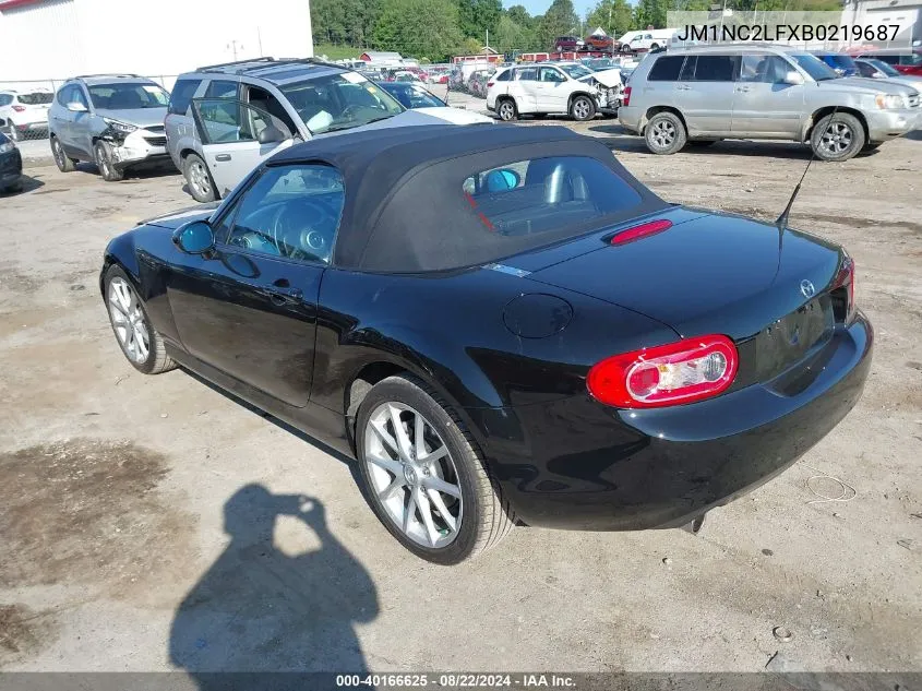 2011 Mazda Mx-5 Miata Touring VIN: JM1NC2LFXB0219687 Lot: 40166625