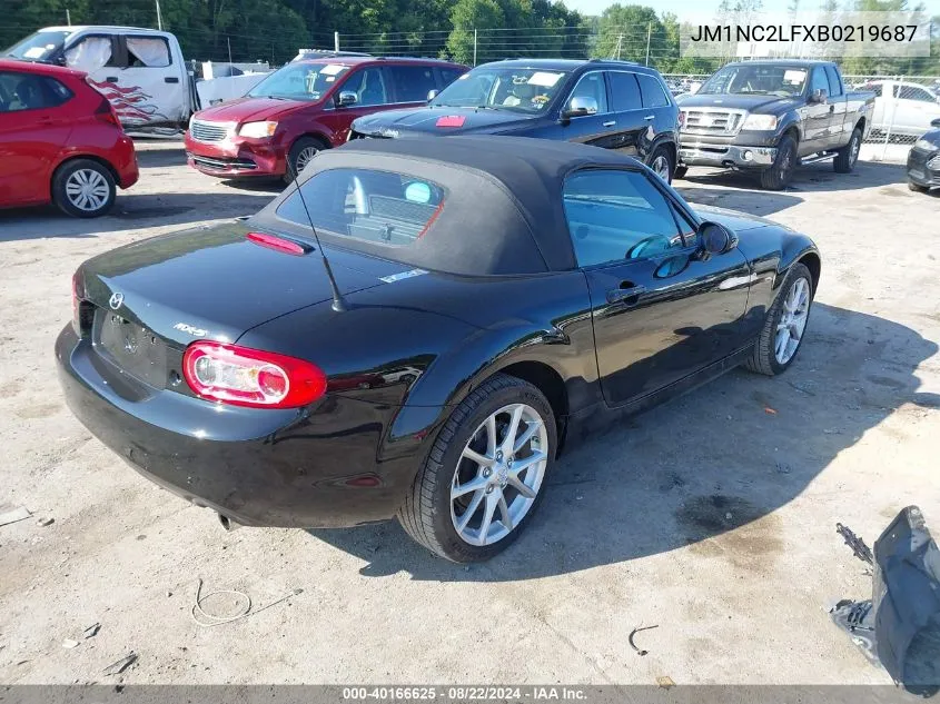 2011 Mazda Mx-5 Miata Touring VIN: JM1NC2LFXB0219687 Lot: 40166625