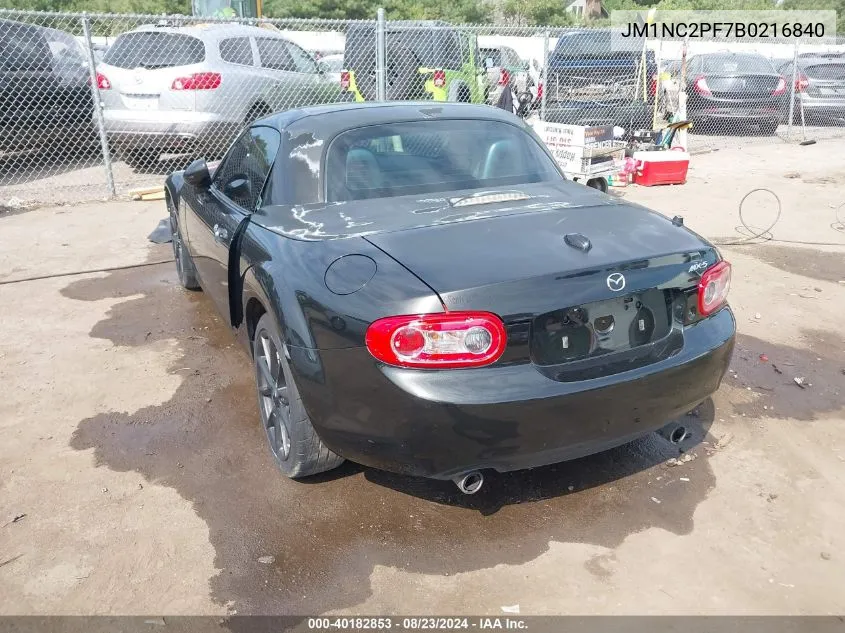 JM1NC2PF7B0216840 2011 Mazda Mx-5 Miata Grand Touring