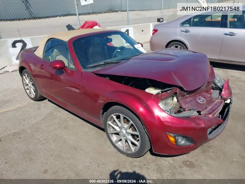 JM1NC2NF1B0217548 2011 Mazda Mx-5 Miata Grand Touring