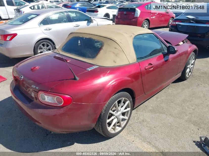 JM1NC2NF1B0217548 2011 Mazda Mx-5 Miata Grand Touring