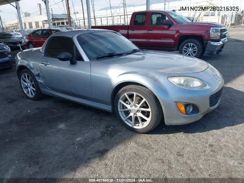 2011 Mazda Mx-5 Miata Touring VIN: JM1NC2MF2B0215325 Lot: 40766516