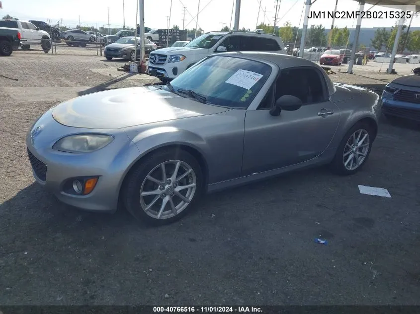 2011 Mazda Mx-5 Miata Touring VIN: JM1NC2MF2B0215325 Lot: 40766516