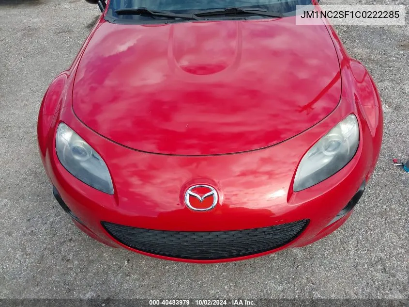 2012 Mazda Mx-5 Miata Special Edition VIN: JM1NC2SF1C0222285 Lot: 40483979