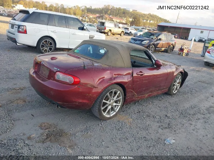 2012 Mazda Mx-5 Miata Grand Touring VIN: JM1NC2NF6C0221242 Lot: 40542995