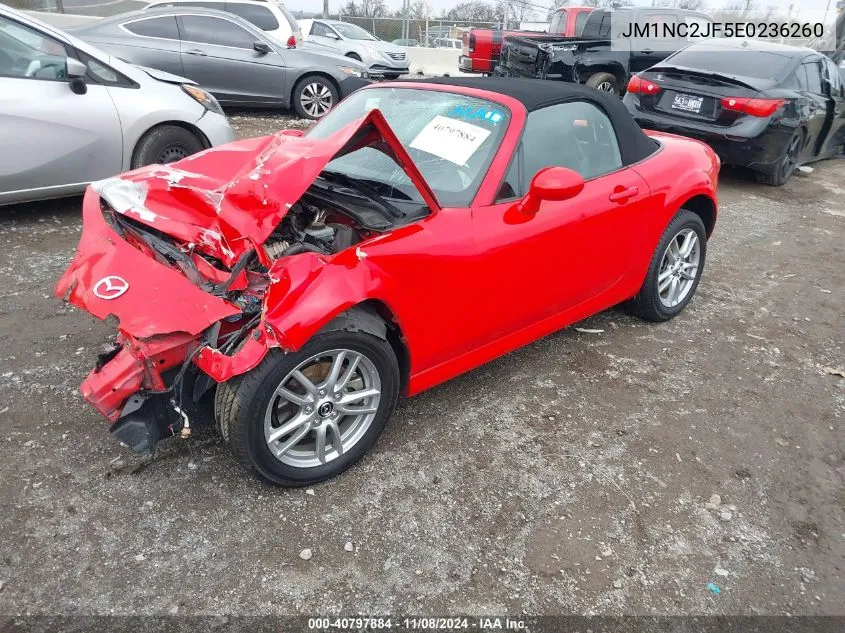 2014 Mazda Mx-5 Miata Sport VIN: JM1NC2JF5E0236260 Lot: 40797884