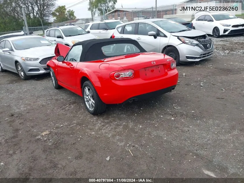 2014 Mazda Mx-5 Miata Sport VIN: JM1NC2JF5E0236260 Lot: 40797884