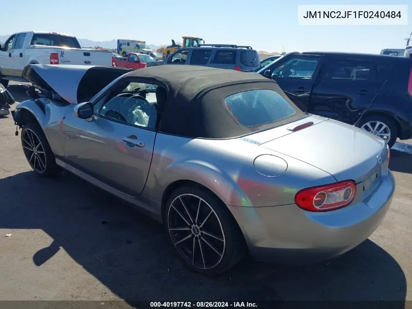 2015 Mazda Mx-5 Miata Sport VIN: JM1NC2JF1F0240484 Lot: 40197742