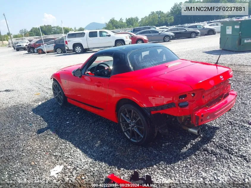 JM1NC2MF2F0237881 2015 Mazda Mx-5 Miata Club