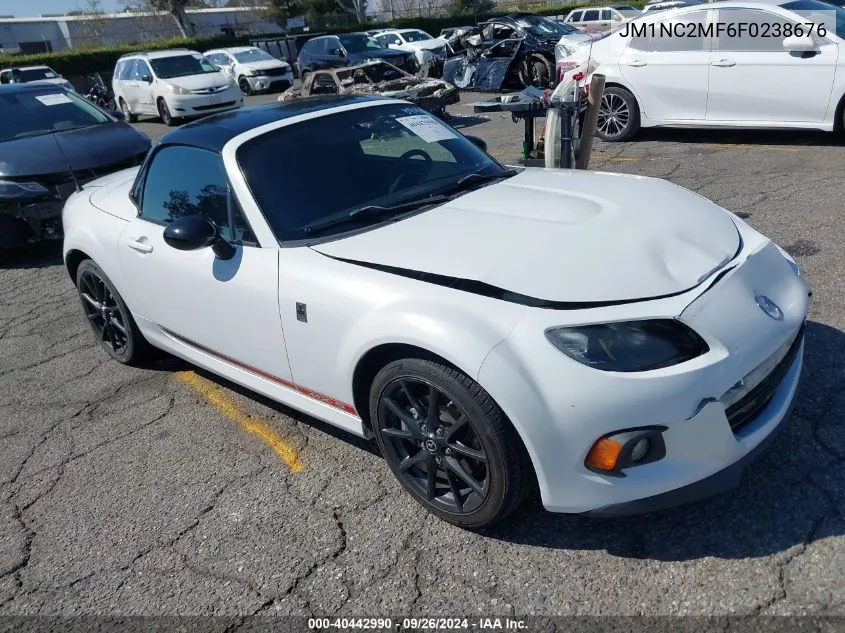 2015 Mazda Mx-5 Miata Club VIN: JM1NC2MF6F0238676 Lot: 40442990