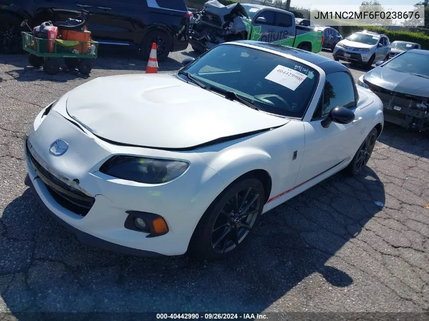 2015 Mazda Mx-5 Miata Club VIN: JM1NC2MF6F0238676 Lot: 40442990