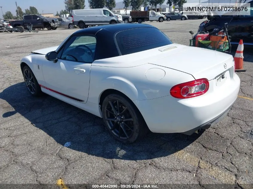 2015 Mazda Mx-5 Miata Club VIN: JM1NC2MF6F0238676 Lot: 40442990