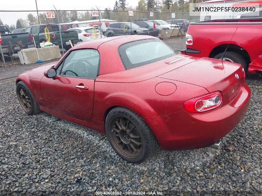 2015 Mazda Mx-5 Miata Grand Touring VIN: JM1NC2PF5F0238440 Lot: 40608052