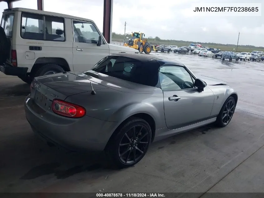 2015 Mazda Mx-5 Miata Club VIN: JM1NC2MF7F0238685 Lot: 40878578