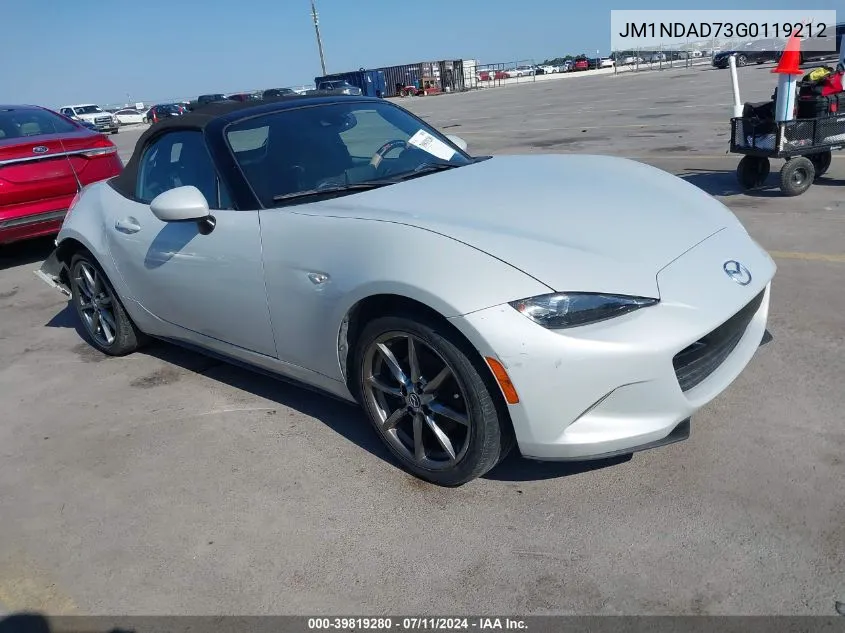 JM1NDAD73G0119212 2016 Mazda Mx-5 Miata Grand Touring