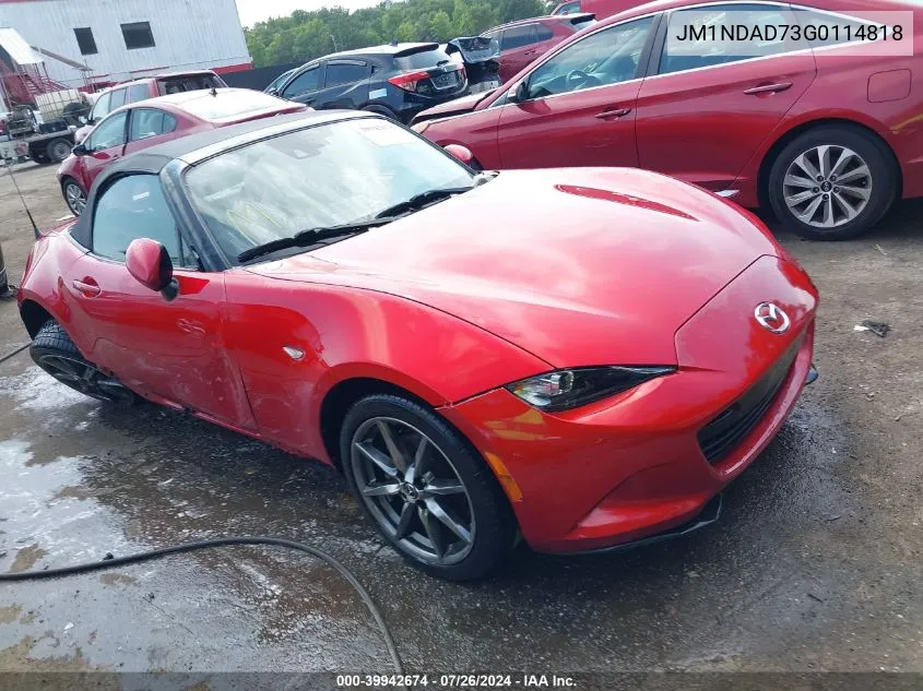 2016 Mazda Mx-5 Miata Grand Touring VIN: JM1NDAD73G0114818 Lot: 39942674