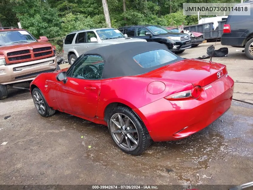 JM1NDAD73G0114818 2016 Mazda Mx-5 Miata Grand Touring