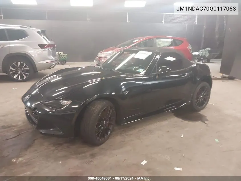 JM1NDAC70G0117063 2016 Mazda Mx-5 Miata Club