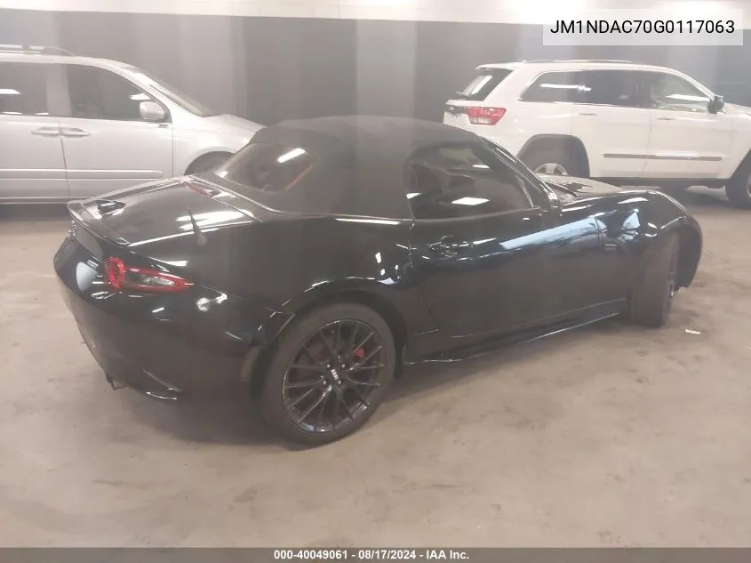 JM1NDAC70G0117063 2016 Mazda Mx-5 Miata Club