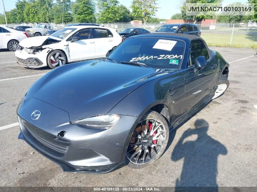 JM1NDAC71G0103169 2016 Mazda Mx-5 Miata Club