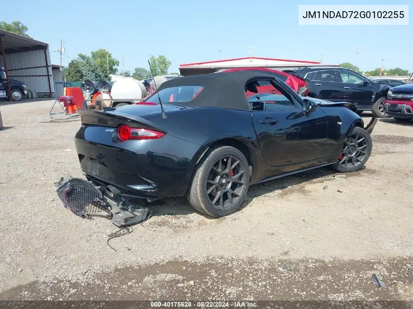 2016 Mazda Mx-5 Miata Grand Touring VIN: JM1NDAD72G0102255 Lot: 40175628