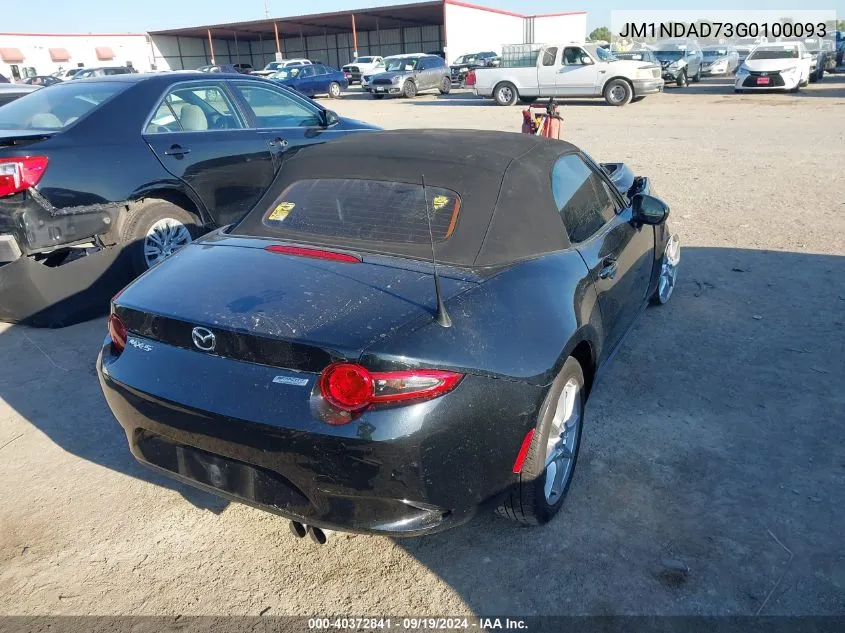 2016 Mazda Mx-5 Miata Sport VIN: JM1NDAD73G0100093 Lot: 40372841