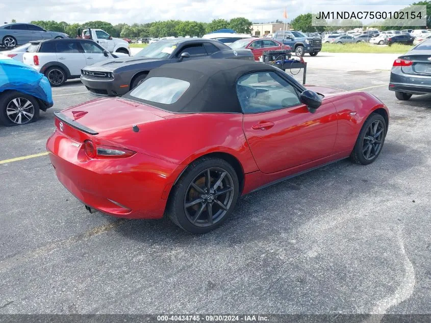 JM1NDAC75G0102154 2016 Mazda Mx-5 Miata Club