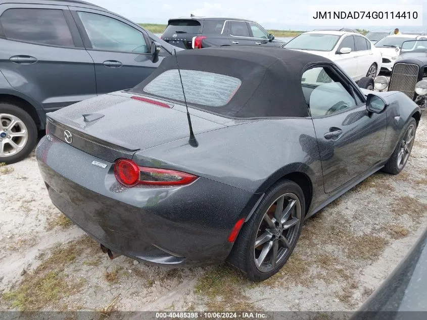 2016 Mazda Mx-5 Miata Grand Touring VIN: JM1NDAD74G0114410 Lot: 40485398