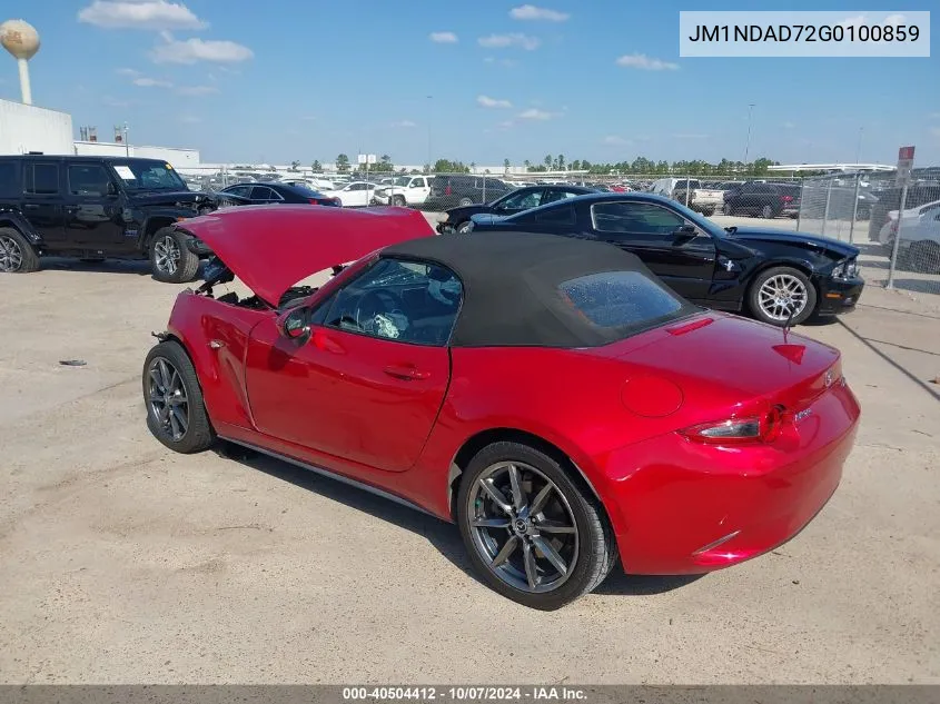 JM1NDAD72G0100859 2016 Mazda Mx-5 Miata Grand Touring