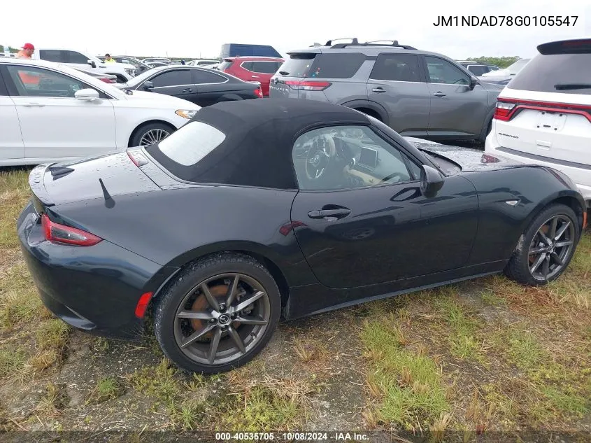 2016 Mazda Mx-5 Miata Grand Touring VIN: JM1NDAD78G0105547 Lot: 40535705