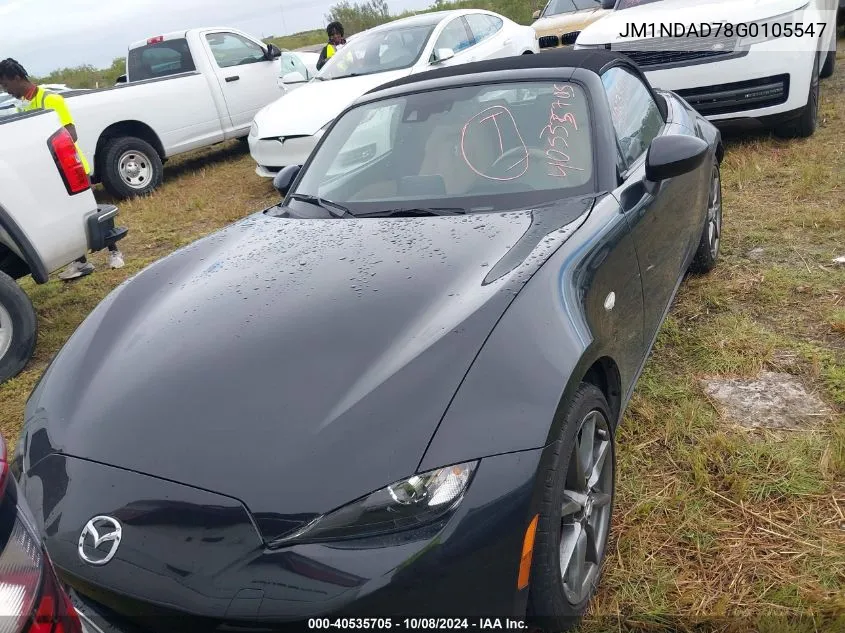 2016 Mazda Mx-5 Miata Grand Touring VIN: JM1NDAD78G0105547 Lot: 40535705