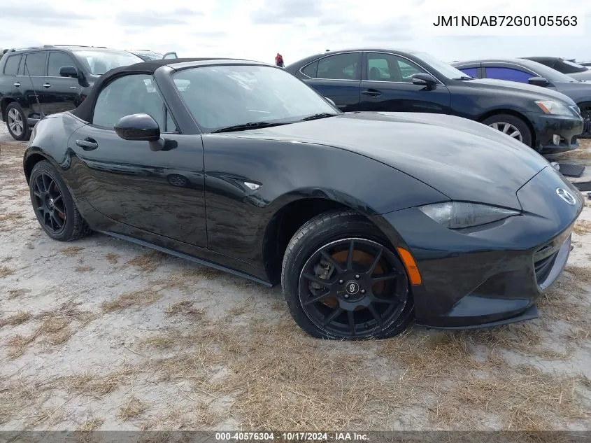 2016 Mazda Mx-5 Miata Sport VIN: JM1NDAB72G0105563 Lot: 40576304