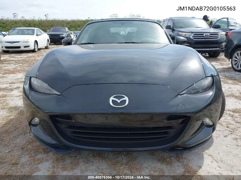 2016 Mazda Mx-5 Miata Sport VIN: JM1NDAB72G0105563 Lot: 40576304