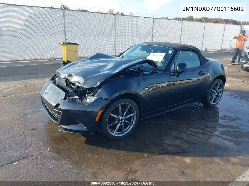 JM1NDAD77G0115602 2016 Mazda Mx-5 Miata Grand Touring