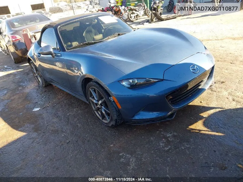 2016 Mazda Mx-5 Miata Grand Touring VIN: JM1NDAD7XG0110877 Lot: 40873946