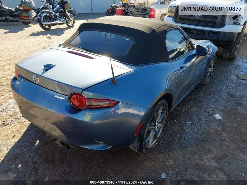 2016 Mazda Mx-5 Miata Grand Touring VIN: JM1NDAD7XG0110877 Lot: 40873946