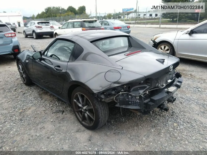 2017 Mazda Mx-5 Miata Rf Launch Edition VIN: JM1NDAM70H0102384 Lot: 40278379