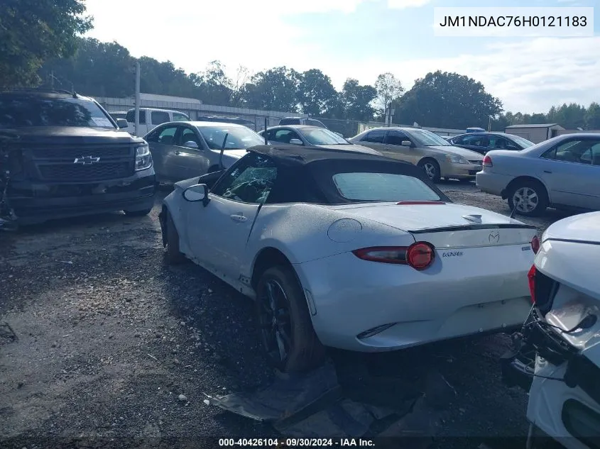 JM1NDAC76H0121183 2017 Mazda Mx-5 Miata Club