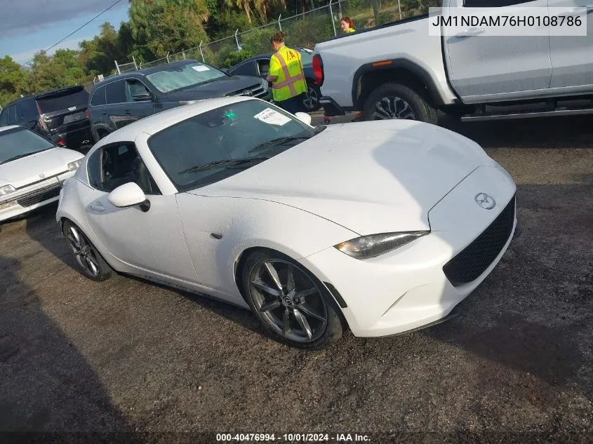 2017 Mazda Mx-5 Miata Grand Touring VIN: JM1NDAM76H0108786 Lot: 40476994