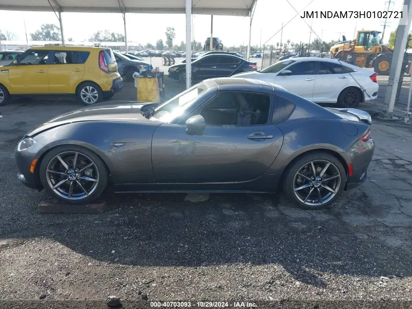 2017 Mazda Mx-5 Miata Rf Launch Edition VIN: JM1NDAM73H0102721 Lot: 40703093