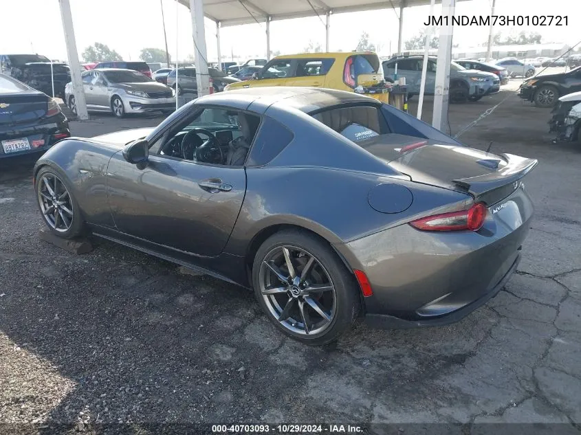 2017 Mazda Mx-5 Miata Rf Launch Edition VIN: JM1NDAM73H0102721 Lot: 40703093