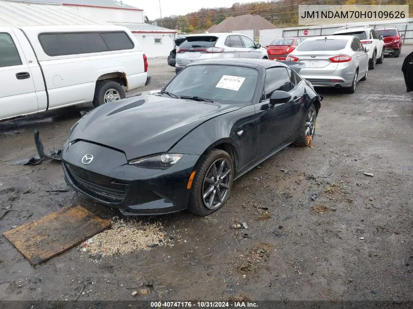 2017 Mazda Mx-5 Miata Rf Grand Touring VIN: JM1NDAM70H0109626 Lot: 40747176