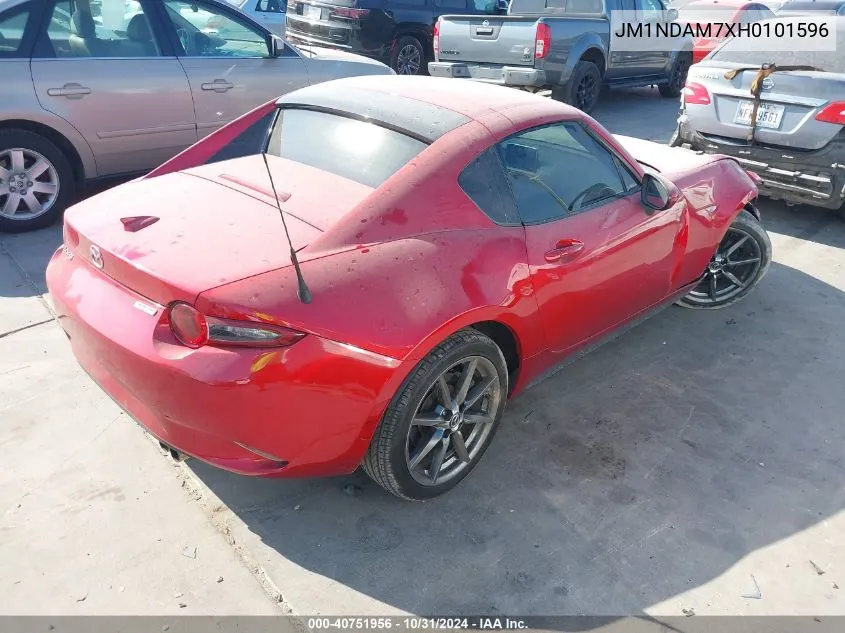 2017 Mazda Mx-5 Miata Rf Grand Touring VIN: JM1NDAM7XH0101596 Lot: 40751956