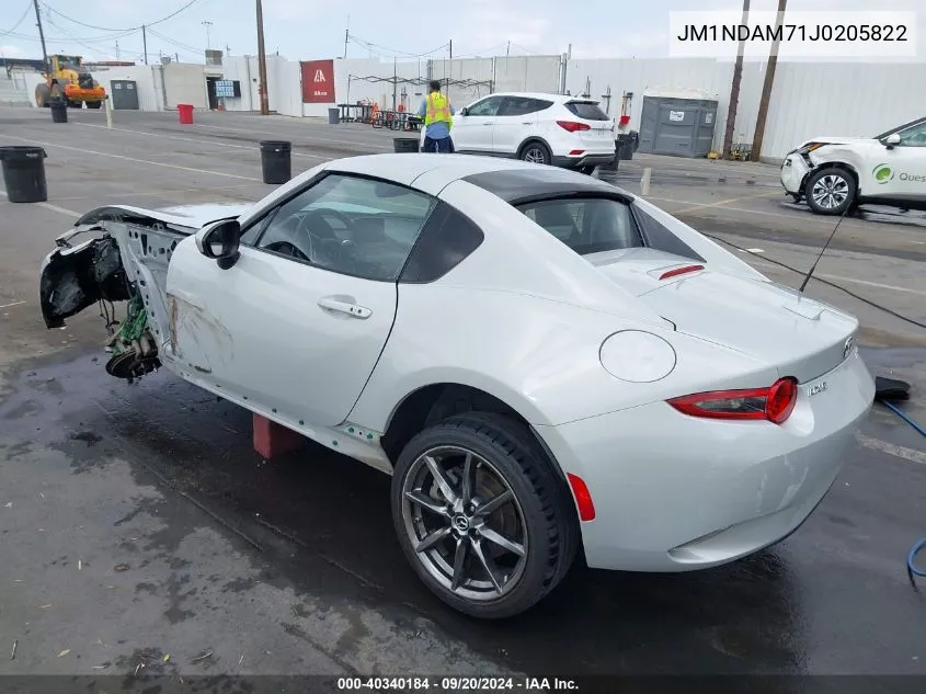 JM1NDAM71J0205822 2018 Mazda Mx-5 Miata Rf Grand Touring