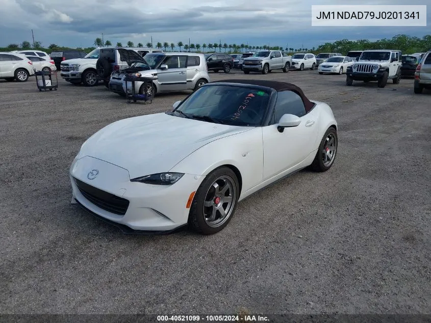 2018 Mazda Mx-5 Miata Grand Touring VIN: JM1NDAD79J0201341 Lot: 40521099