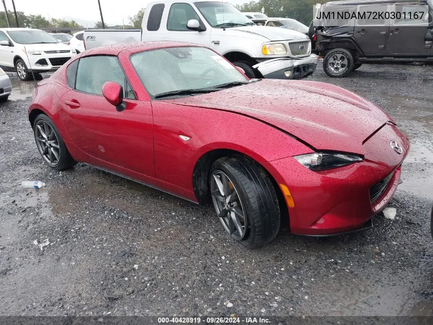 JM1NDAM72K0301167 2019 Mazda Mx-5 Miata Rf Grand Touring