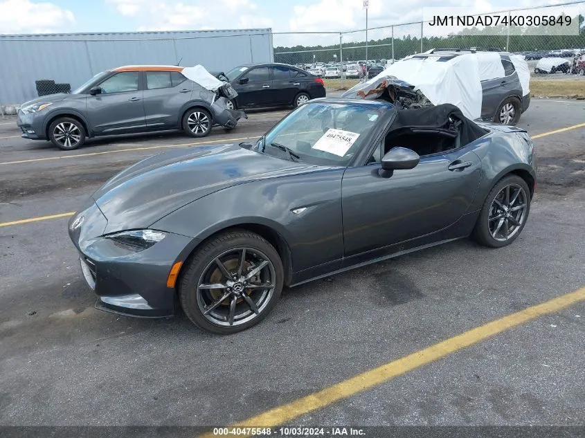 JM1NDAD74K0305849 2019 Mazda Mx-5 Miata Grand Touring