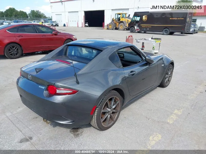 JM1NDAM72K0300245 2019 Mazda Mx-5 Miata Rf Grand Touring