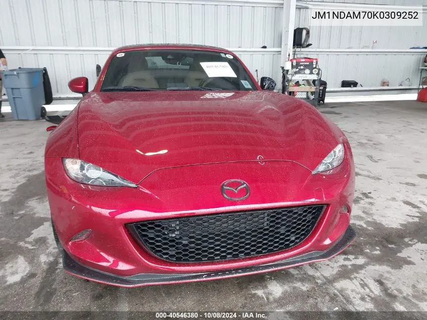 JM1NDAM70K0309252 2019 Mazda Mx-5 Miata Rf Grand Touring