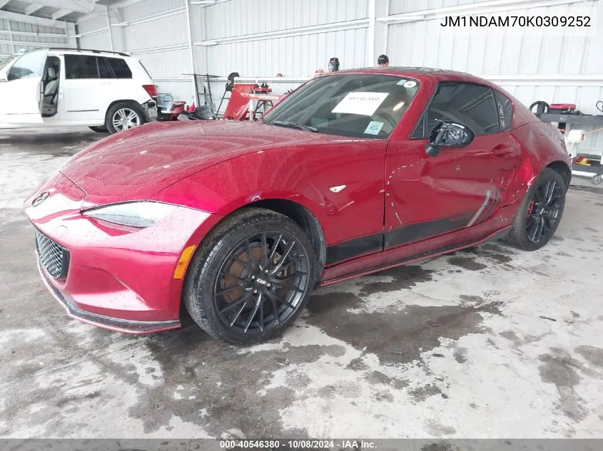 JM1NDAM70K0309252 2019 Mazda Mx-5 Miata Rf Grand Touring